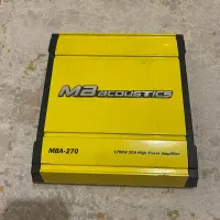 آمپلی فایر دو کانال ام بی آکوستیک مدل MBA-270