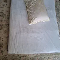 تشک دونفره  و پشتی