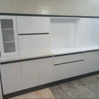کابینـت  آشپـ زخانه فلزی آماده ، زیبا
