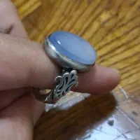 انگشتر نقره سنگین،عقیق