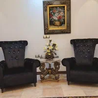 ۲ عدد مبل راحتی تک نفره پارچه ترک قیمت بسیار مناسب