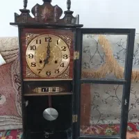 ساعت دیواری عتیقه قدیمی چوب