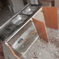 سینک کابینت ظرفشویی فلزی