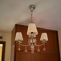 لوستر آویز مدرن و آباژور وارداتی