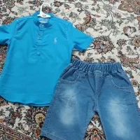 پیراهن وشلوارک مجلسی پسرونه