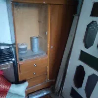کمد لباس بچه گانه رنگ قهوه‌ای رنگ روسن