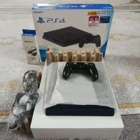 پلی استیشن۴ اسلیم ps4slim آکبند ۲ ماه استفاده شده