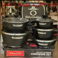 قابلمه چدن8و10و12و14و17پارچه دالتون فلورانس +ضمانت