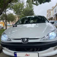 206 تیپ ۲ سفید مدل ۹۸
