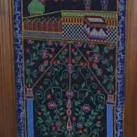 فروش دو عدد سجاده زندان بافت دستبافت صنایع دستی