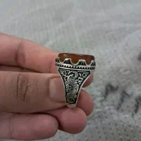 انگشتر عقیق نقره