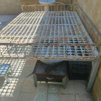 دو عدد تخت اهنی