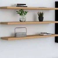 انواع شلف طبقه دیواری چوبی