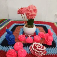 شمع های نسوز و عطری(سفارش عمده پذیرفته میشود)