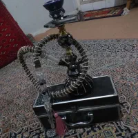 قلیان تزئینی ، بسیار زیبا . سنگ کاری شده کار دست