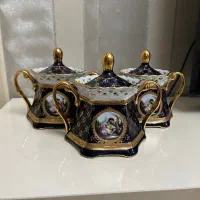 سه عدد قندان کمیاب لیلی مجنون