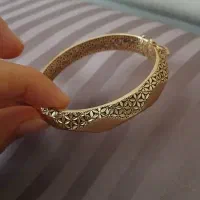 دستبند طلا سالم در حد نو