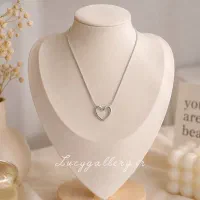 گردنبند قلب دفرمه