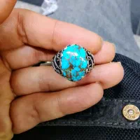 انگشتر نقره فیروزه اصل نیشاپور