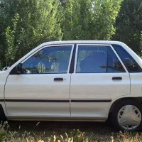 پراید سفید 87 دو گانه