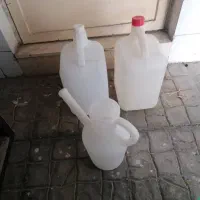 دبه آب و گلدان پلاستیکی