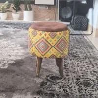 پاف مراکشی چوبی