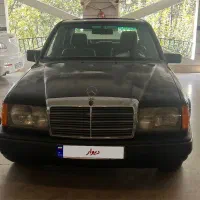 مرسدس بنز W124 مشکی فول اتوماتیک سانروف