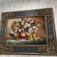 تابلو فرش ماشینی و تابلو ترمه