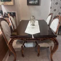 میز ناهارخوری چهار نفره چوب راش