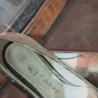 کفش مهمانی مخمل نسکافه ای