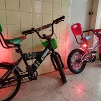 دو عدد دوچرخه سایز ۱۶ تمیز