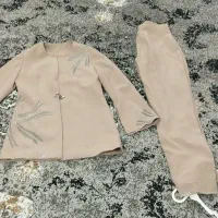 کت شلوار زیبا مجلسی سنگ دوزی