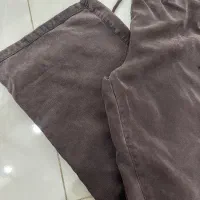 شلوار سیلک رنگ قهوه ای