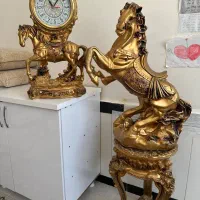 اسب و ساعت دکوری