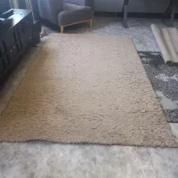 ۲ عدد فرش ۴ متری و یک پرده بامبو
