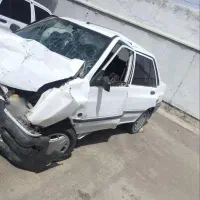 پرایدتصادفی شاسی عقب پلمپ