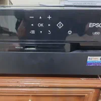 پرینتر رنگی L850 هد و نازل کاملا تمیز و سالم