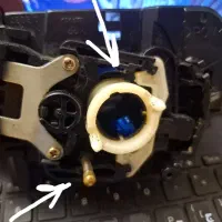 قطعات دسته راهنما پراید ساشه پلاتین بوق خاربرگردان