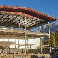 نصب شیروانی آردواز آلاچیق سردرب ایرانیت تعمیرات