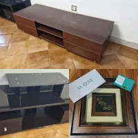 تابلو طلاکوب برند الون و ۲ میز
