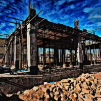 اجرا اسکلت بتنی.