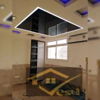 اجرای باریسول  سقف کشسان و لاین نوری