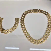 گردبند و دستبند طلا ست لوکس