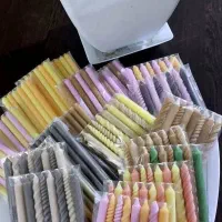 شمع قلمی تراپی و تزئینی