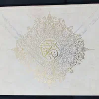 فروش،جلد ترمه و قران