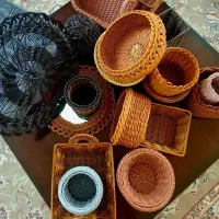 سبد دستباف نیلا