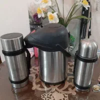 ۳ عدد فلاکس چای استیل