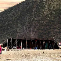دوار چادر سیاه عشایری بزرگ و عالی