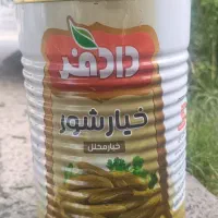 خیارشوردرجه یک حلب فوق العاده دادفر