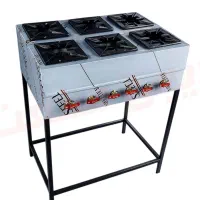 اجاق گاز شیش شعله صنعتی